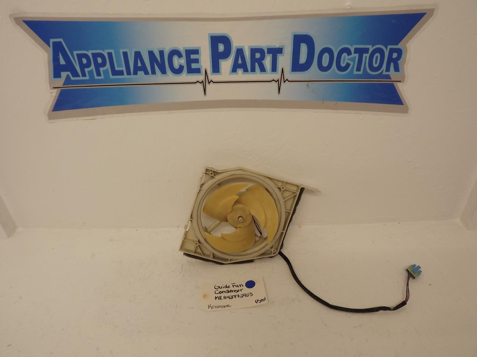 Kenmore Refrigerator MEA42772903 Condenser Fan Used Kenmore Refrigerator MEA42772903 Condenser Fan Used
